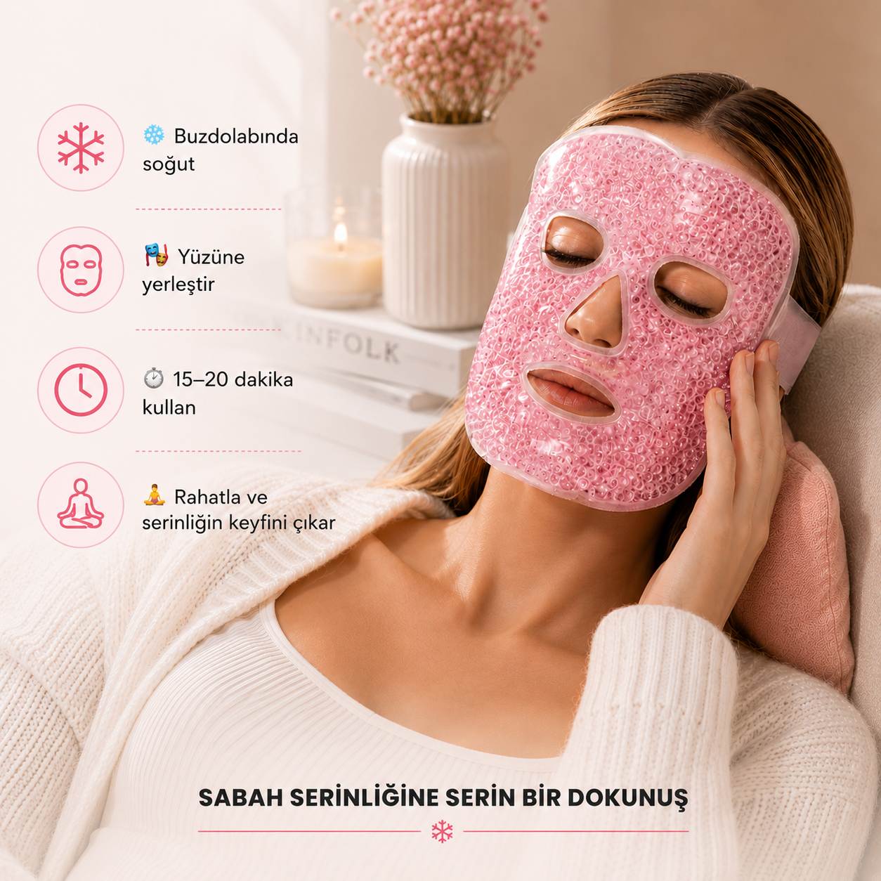 Arbesilla® Termojel Yüz Maskesi